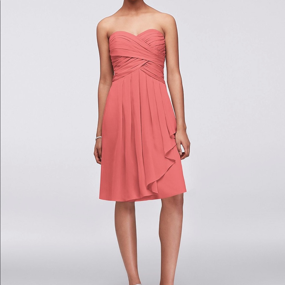 David’s bridal bridesmaid dress